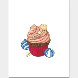 Holydays cupcake Posters and Art